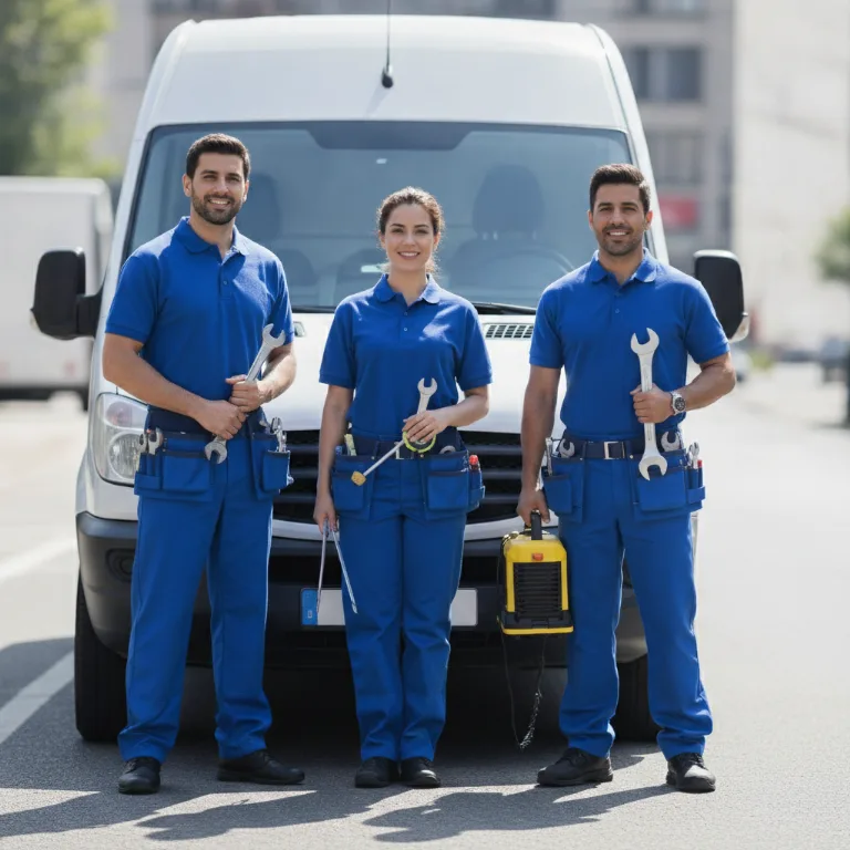 Industrial Laundry team in Tottenham